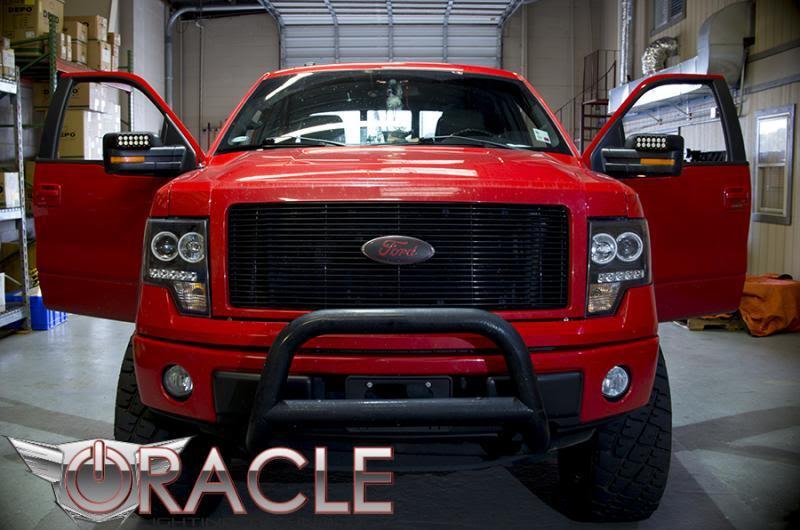 Ford F-150 Off-Road Mirrors - ORACLE Lighting - 6000K - `09-`14